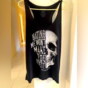 Beautiful Disaster woman’s plus size tank